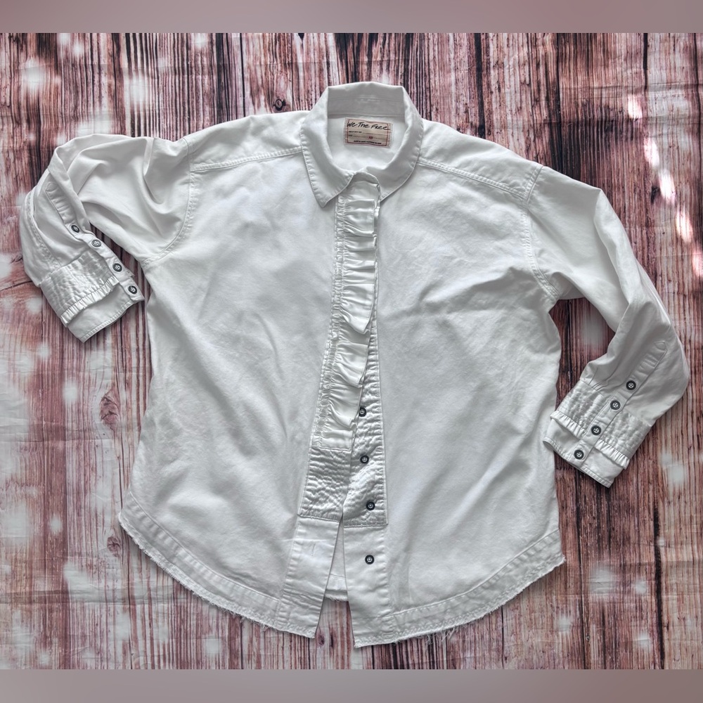 WE THE FREE NIGHT MOVES BUTTON DOWN SHIRT - Picture 5 of 14